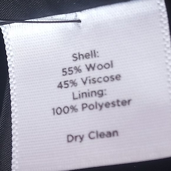 Nwt $119 TALBOTS Sz 4P Faux Wrap Midi Skirt Wool Blend - Picture 7 of 7